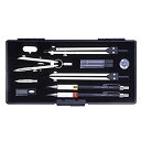 【中古】ウチダ KD型製図器 SKセット 『SK13品組』 010-0003 設計製図用品
