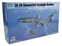 【未使用】【中古】トランペッター 1/48 アメリカ海軍 EA-3B スカイウォーリア プラモデル