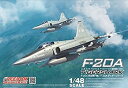 【未使用】【中古】フリーダムモデルキット 1/48 F-20A タイガーシャーク プラモデル