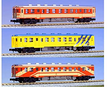 【未使用】【中古】KATO Nゲージ 島原鉄道キハ20形タイプ 3両セット 10-915