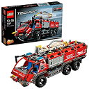 【中古】レゴ(LEGO)テクニック 空港用火災救助車 42068