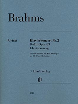 【未使用】【中古】Klavierkonzert Nr. 2 B-dur op. 83: Klavierauszug