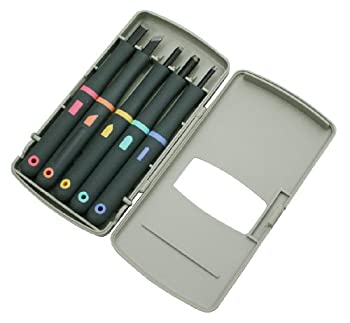 【未使用】【中古】義春刃物 よしはる彫刻刀・GX 付鋼製5本組(左用)