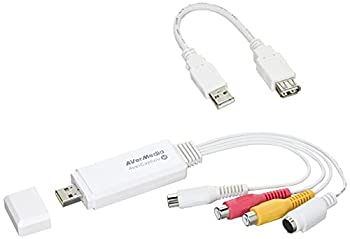 【中古】【輸入・国内仕様】AVerMediaUSBゲームキャプチャーAVT-C039パソコンでTVゲームを楽しめる録画・ライブ配信もOKWindows/Mac対応日本正規代理店品DV367AVT-C