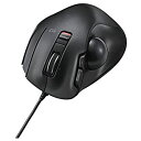 【中古-非常に良い】ELECOM マウス トラックボール 有線 5ボタン チルト機能 握りの極み ブラック M-XT1URBK