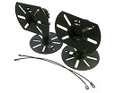 【中古-非常に良い】MAKINOSD スピーカー用 天吊り 壁掛け 取付 金具 2個セット (1ペア) 汎用 取り付け金具