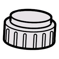 【中古】シャープ[SHARP]　オプション・消耗品　【2803120011】　加湿空気清浄機用　タンクキャップ(3)