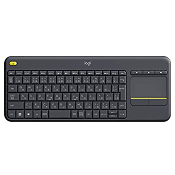 【中古】ロジクール ワイヤレスキーボード タッチ キーボード K400pBK 国内正規品 【中古】ロジクール ワイヤレスキーボード タッチ キーボード K400pBK 国内正規品