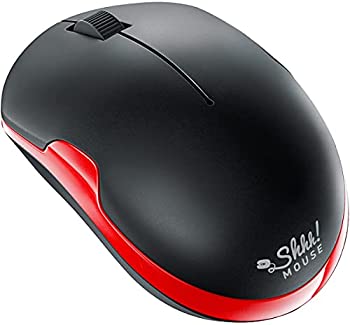 【中古】ShhhMouse ワイヤレス 静音 ノイズレス クリックレス モバイル 光学式 オプティカル マウス (ブラック/レッド)ートブック用の5つのボタン 3つの 【中古】ShhhMouse ワイヤレス 静音 ノイズレス クリックレス モバイル 光学式 オプティカル マウス (ブラック/レッド)ートブック用の5つのボタン 3つの