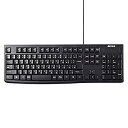 【中古】BUFFALO USB接続 有線スタンダードキーボード ロングケーブル ブラック BSKBU108LBK【Windows/PS4/Nintendo Sw...