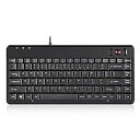 【未使用】【中古】Perixx(ペリックス) PERIBOARD-505HPUS キーボード 有線 トラックボール付き USBハブ2個付き 14ミリ光学式 トラ...