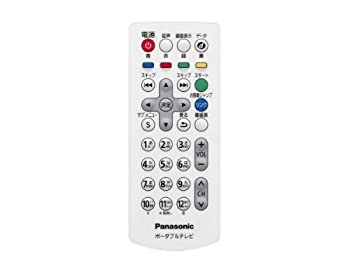【未使用】【中古】Panasonic ポータブルテレビ用リモコン N2QAYC000092