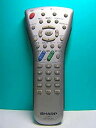 【中古】シャープ LCDTVリモコン GA170WJSA