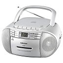【中古-非常に良い】オーム電機 Audio Comm CDラジオカセットレコーダーシルバー 550S RCD-550Z-S