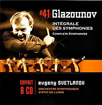 【中古】【輸入品・未使用】Glazunov Complete Symphonies