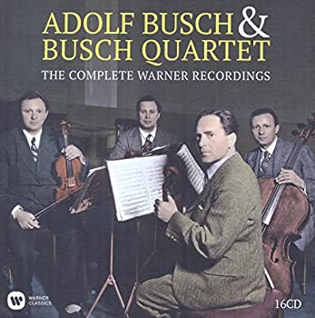 【中古】【輸入品 未使用】Adolf Busch Busch Quartet - The Complete Warner Recordings
