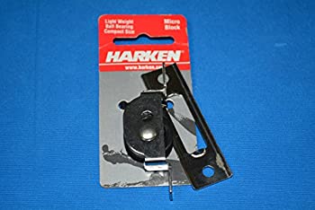 【中古】【輸入品・未使用】Harken 242 Micro 22mm Through-Deck Block w/Coverplate