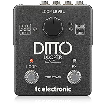 【中古】【輸入品 未使用】tc electronic 2ボタン ルーパー DITTO X2 LOOPER