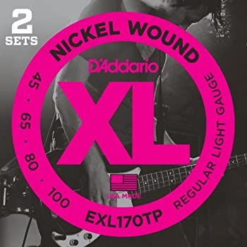 šۡ͢ʡ̤ѡۡ ¹͢  D'Addario (ꥪ) EXL170TP Nickel Wound ١ %% Light%% 45-100%% 2 Sets%% Long Scale