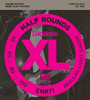 šۡ͢ʡ̤ѡۡ ¹͢  D'Addario (ꥪ) ENR71 Half Round ١ %% Regular Light%% 45-100%% Long Scale