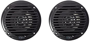 【中古】【輸入品・未使用】JENSEN MS5006B Black Dual Cone Waterproof Speaker by ASA Electronics