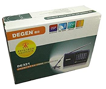 【中古】【輸入品・未使用】（DEGEN） オールバンド ラジオ DE321 短波ラジオ 短波/AM/FM 短波 ラジオ DEGEN (並行輸入品） (DE321)