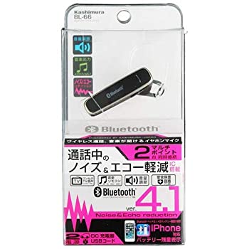 【中古】【輸入品・未使用】Bluetooth イヤホンマイク BL-66 カシムラ
