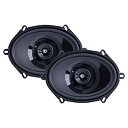 【中古】【輸入品・未使用】Memphis Audio PRX57 5インチ x 7インチ 2ウェイ同軸カーオーディオスピーカー(2)