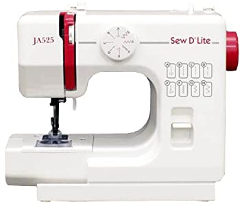 【中古】JANOME コンパクト電動ミシン 【sew D`Lite】 JA525