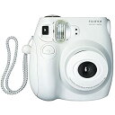 【未使用】【中古】FUJIFILM instax mini7S チェキ ホワイト INIS MINI 7S WT