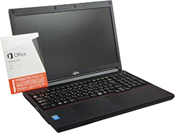 【中古-非常に良い】中古パソコン Windows10 MS-office2013 ノートPC 富士通 FMV-A574/HX Core i5 4300M 2.6(〜最大3.3)GHz MEM:16GB SSD:240GB DVD-マルチ 無線LAN: