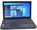 【中古】美品 東芝 dynabook Satellite B553/J 中古ノートパソコン 正規 Windows10 Core i5 3340M (2.70GH...