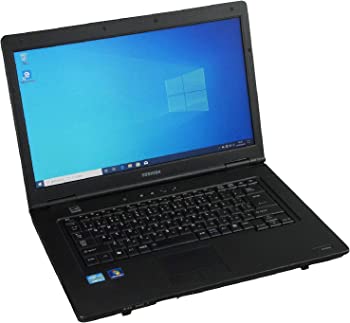 【未使用】【中古】中古パソコン Windows10 ノートPC 東芝 Dynabook Satellite B552/F Core i3 2370M 2.4GHz MEM:4GB HDD:320GB DVD-マルチ 無線LAN:あり Win10Pro6