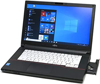 【中古-非常に良い】Webカメラ内蔵【Win 10搭載】富士通LIFEBOOK A744/M★高性能第4世代Core i5(2.7GHz)／4GBメモリ／SSD 128GB／15.6インチ FHD液晶／DVDマルチ/Of