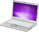 【中古】パナソニック 14.0型 ノートパソコン Let''s note LVシリーズ シルバー ※光学式ドライブレスモデルLet''s note 2019年 夏モデル(Core i5/メモ