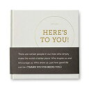 【中古】【輸入品・未使用】Compendium Here's to You!?感謝のギフトブックです。