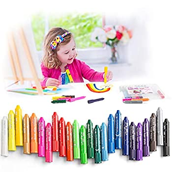 【中古】【輸入品・未使用】MayMoi 洗えるクレヨン テンペラペイントスティック 子供 ティーンズ 大人 ..