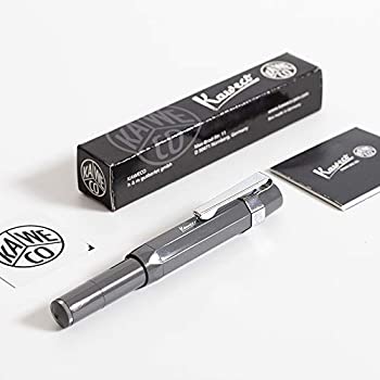 【中古】【輸入品・未使用】Kaweco Sport スカイライン 万年筆 グレー 細いペン先 Kaweco スポーツ 八角形クリップ クロム
