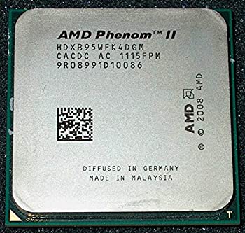 【中古】【輸入品 未使用】AMD Phenom II X4 B95 3.0GHz 4x512KB/6MB L3 ソケット AM3 クアッドコア CPU