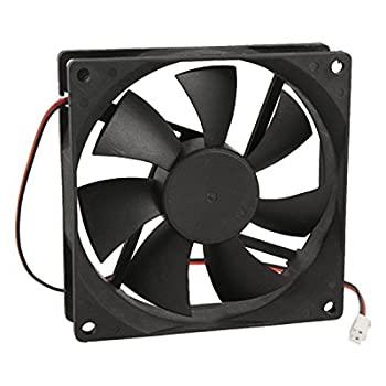 【中古】【輸入品・未使用】URBEST 90mm x 25mm DC 12V 2ピン 冷却ファン コンピューターケースCPUクーラー用