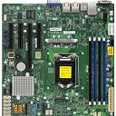 【中古】【輸入品・未使用】Supermicro マザーボード MBD-X11SSM-F-B Xeon E3-1200 v5 LGA1151 ソケット H4 C2...