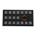 【中古】【輸入品・未使用】Tai-Hao ゴム製バックライト付きゲームキーキャップセット - 18キー 18 Keys
