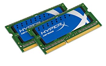 【中古】【輸入品・未使用】Kingston 4GB 1600MHz DDR3 Non-ECC CL9 SODIMM (Kit of 2) XMP KHX1600C9S..