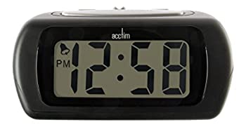 【中古】【輸入品・未使用】Acctim 12343 Auric Alarm Clock%カンマ% Black by Acctim