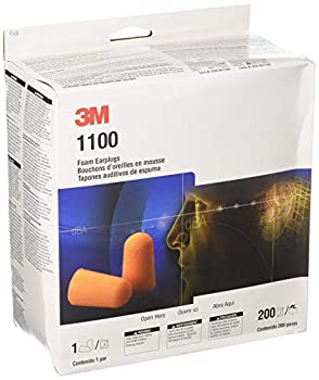 【中古】【輸入品・未使用】(200 Pair%カンマ% Orange) - 3M 1100 Foam Ear Plugs%カンマ% 200-Pair [並行輸入品](2)