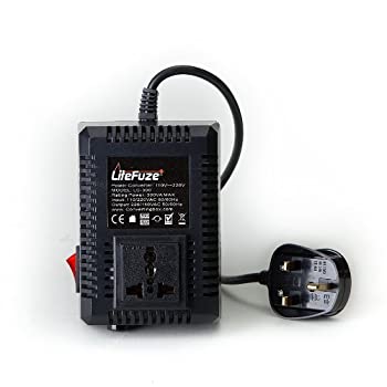 楽天ムジカ＆フェリーチェ楽天市場店【中古】【輸入品・未使用】LiteFuze LC-300UK 300 Watt Step Up/Down Travel Voltage Converter Transformer％カンマ％ UK Cord