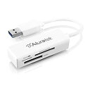 【中古】【輸入品・未使用】USB 3.0 MultiMedia Card Reader【メーカー名】ALURATEK INC【メーカー型番】AUCR300F【ブランド名】Aluratek【商品説明】USB 3.0 MultiMedia Card Reader当店では初期不良に限り、商品到着から7日間は返品を 受付けております。こちらは海外販売用に買取り致しました未使用品です。買取り致しました為、中古扱いとしております。他モールとの併売品の為、完売の際はご連絡致しますのでご了承下さい。速やかにご返金させて頂きます。ご注文からお届けまで1、ご注文⇒ご注文は24時間受け付けております。2、注文確認⇒ご注文後、当店から注文確認メールを送信します。3、配送⇒当店海外倉庫から取り寄せの場合は10〜30日程度でのお届けとなります。国内到着後、発送の際に通知にてご連絡致します。国内倉庫からの場合は3〜7日でのお届けとなります。　※離島、北海道、九州、沖縄は遅れる場合がございます。予めご了承下さい。お電話でのお問合せは少人数で運営の為受け付けておりませんので、メールにてお問合せお願い致します。営業時間　月〜金　10:00〜17:00お客様都合によるご注文後のキャンセル・返品はお受けしておりませんのでご了承下さい。