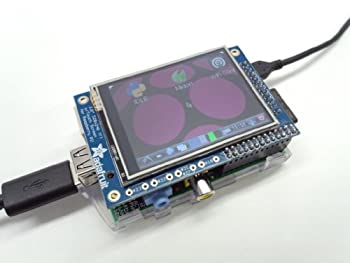 【中古】【輸入品・未使用】Adafruit製 Raspberry Pi用2.8インチTFTモニタ(タッチパネル) 並行輸入