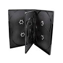 【中古】【輸入品・未使用】10パックMaxtek標準14?mmブラック6つ(6?) Disc DVD Cases withダブルSidedフリップトレイand ...