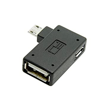 【中古】【輸入品 未使用】CHENYANG 90度超フラット左角度付きMicro USB 2.0 OTGホストアダプタfor Galaxy s3 s4 s5 note2 note3携帯電話 タブレット